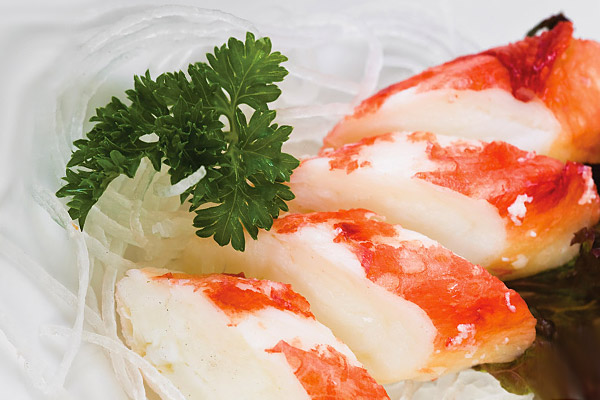 Мясо "Снежного краба", морепродукты купить в Казанис доставкой, товары для суши, продукты для роллов, продукты для пиццы